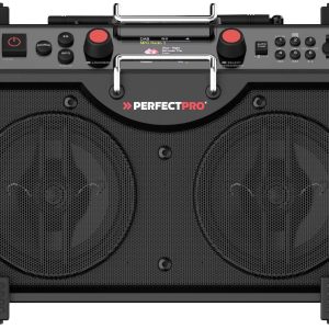 Radio na budowę PerfectPro ROCKHART 18V DAB+, fale metrowe (VHF) Funkcja powerbanku, ochrona przeciwbryzgowa, pyłoszczel Radio na budowę PerfectPro ROCKHART 18V DAB+, fale metrowe (VHF) Funkcja powerbanku, ochrona przeciwbryzgowa, pyłoszczel