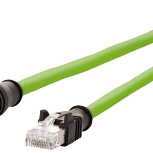kabel LAN Metz Connect 142M2X15020, 1 szt., M12, CAT 6a, S/FTP, 2.00 m, zielony kabel LAN Metz Connect 142M2X15020, 1 szt., M12, CAT 6a, S/FTP, 2.00 m, zielony