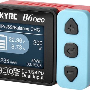 Ładowarka modelarska SKYRC B6neo 10 A Akumulator ołowiowy, LiFePO, LiHV, LiIon, LiPo, NiCd, NiMH Ładowarka modelarska SKYRC B6neo 10 A Akumulator ołowiowy, LiFePO, LiHV, LiIon, LiPo, NiCd, NiMH