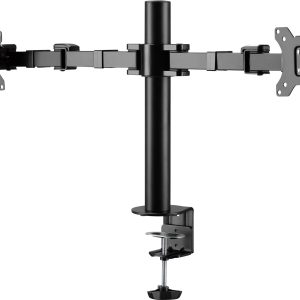 SpeaKa Professional Uchwyt do monitora SP-MM-220 2 Wyświetlacz 43,2 cm (17″) – 81,3 cm (32″) czarny z regulowaną wysokoś SpeaKa Professional Uchwyt do monitora SP-MM-220 2 Wyświetlacz 43,2 cm (17″) – 81,3 cm (32″) czarny z regulowaną wysokoś