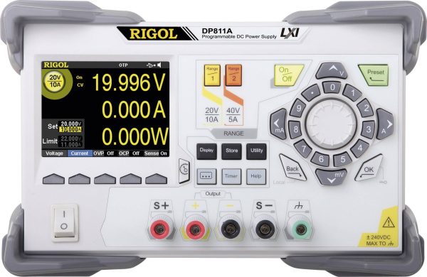 Zasilacz laboratoryjny regulowany Rigol DP811A 0 – 40 V/DC 0 – 10 A 200 W
