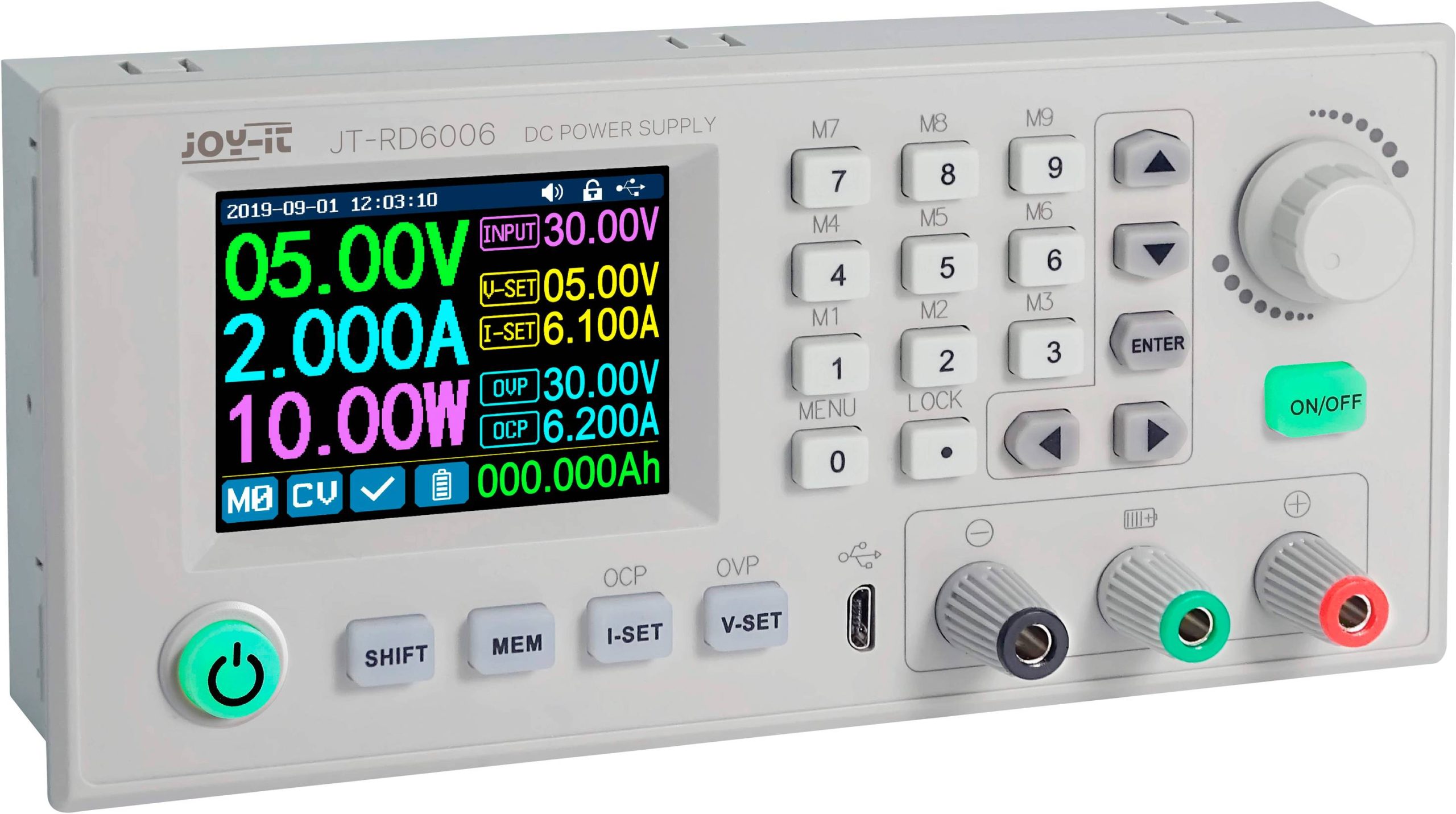 Zasilacz laboratoryjny regulowany Joy-it RD6006 0 - 60 V 0 mA - 6 A - obrazek 1