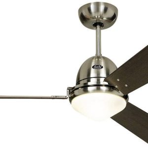 CasaFan Libeccio Wentylator sufitowy 64 W (Ø x W) 142 cm x 285 mm chrom (szczotkowany) pilot zdalnego sterowania, podświ CasaFan Libeccio Wentylator sufitowy 64 W (Ø x W) 142 cm x 285 mm chrom (szczotkowany) pilot zdalnego sterowania, podświ
