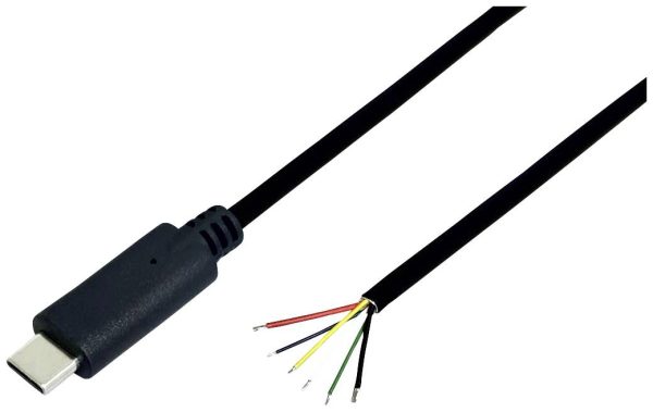 BKL Electronic 10080126 Kabel połączeniowy USB-C USB-C PD 100Watt Series, 2 m, 1 szt.