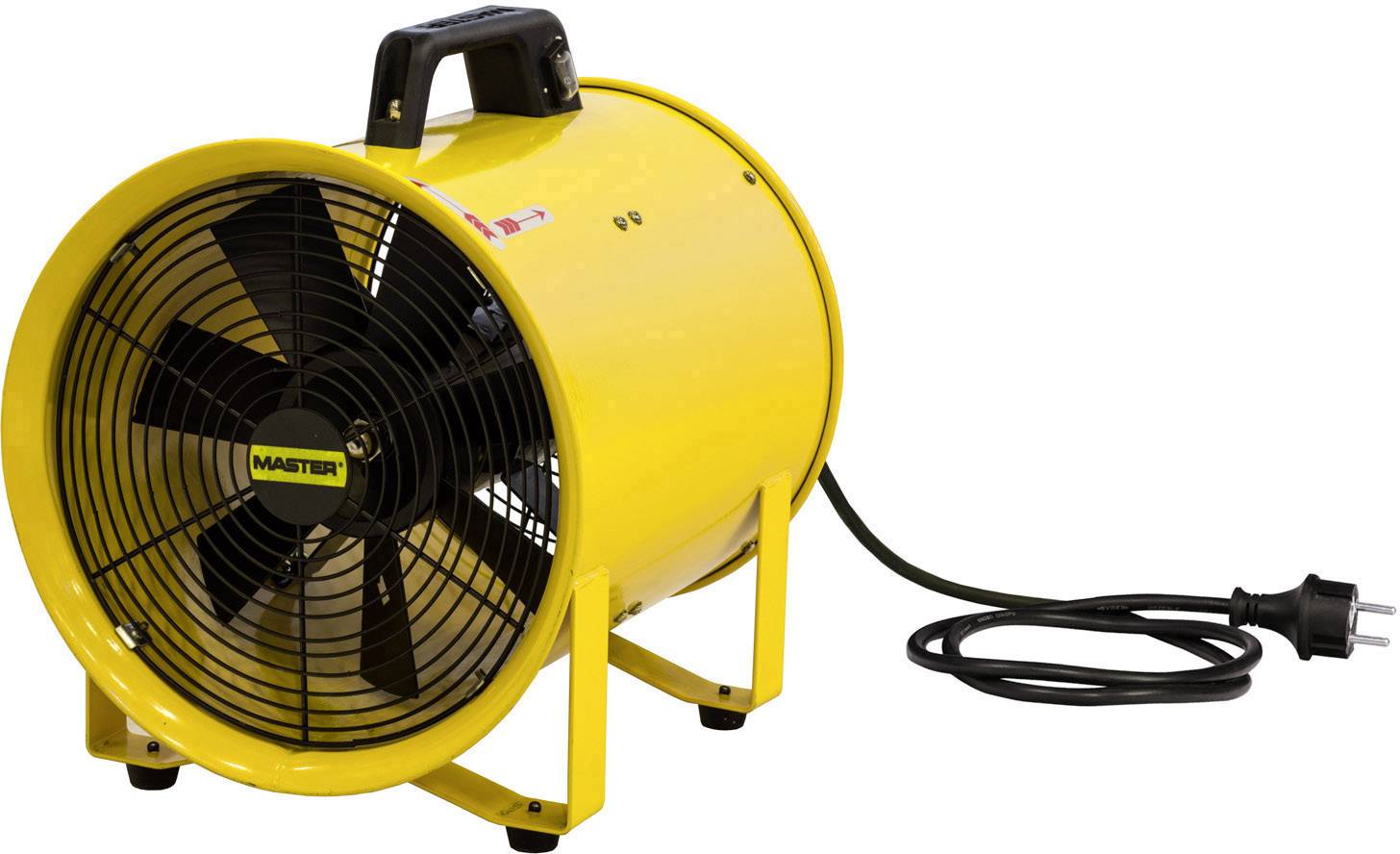 Master Klimatechnik BLM 6800 Wentylator podłogowy 350 W żółty, czarny - obrazek 1