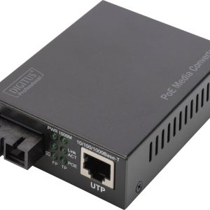 Konwerter mediów Digitus DN-82150 LAN 10/100/1000 MBit/s, SC Duplex 10 / 100 / 1000 MBit/s Konwerter mediów Digitus DN-82150 LAN 10/100/1000 MBit/s, SC Duplex 10 / 100 / 1000 MBit/s