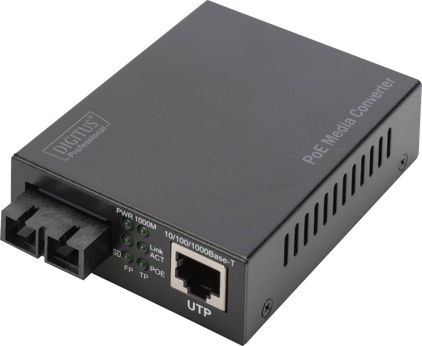Konwerter mediów Digitus DN-82150 LAN 10/100/1000 MBit/s, SC Duplex 10 / 100 / 1000 MBit/s - obrazek 1