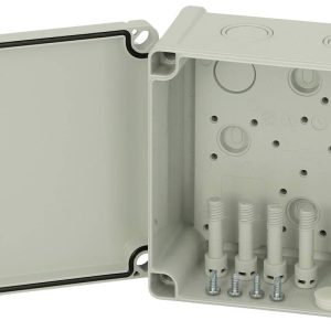 Fibox 5824023 Obudowa uniwersalna TPCM 131308, IP65, IK07, IK08, 130 mm x 130 mm x 75 mm , 1 szt. Fibox 5824023 Obudowa uniwersalna TPCM 131308, IP65, IK07, IK08, 130 mm x 130 mm x 75 mm , 1 szt.