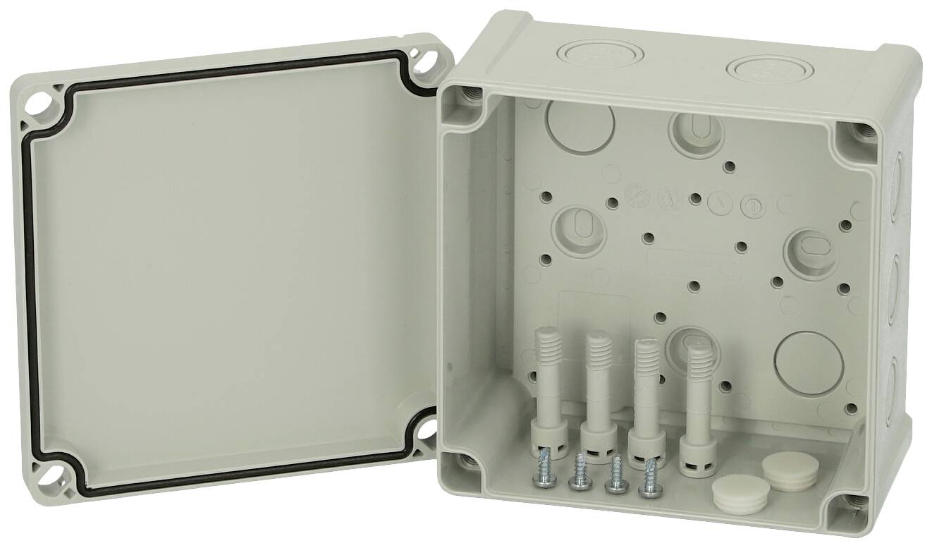 Fibox 5824023 Obudowa uniwersalna TPCM 131308, IP65, IK07, IK08, 130 mm x 130 mm x 75 mm , 1 szt. - obrazek 1