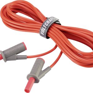 VOLTCRAFT MSB-501 Przewód pomiarowy bezpieczny złącze męskie, lamelkowe 4 mm złącze męskie, lamelkowe 4 mm 5.00 m czerwo VOLTCRAFT MSB-501 Przewód pomiarowy bezpieczny złącze męskie, lamelkowe 4 mm złącze męskie, lamelkowe 4 mm 5.00 m czerwo