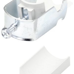 Sygonix SY-5067272 Zacisk kablowy z blachy stalowej Uchwyt przewodu stal 10 szt.