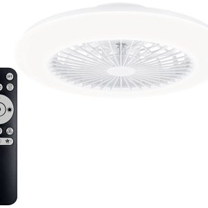 Philips LED Amigo Wentylator sufitowy 20 W, 42 W (Ø x W) 490 mm x 137 mm biały podświetlenie, możliwość regulacji natęże Philips LED Amigo Wentylator sufitowy 20 W, 42 W (Ø x W) 490 mm x 137 mm biały podświetlenie, możliwość regulacji natęże