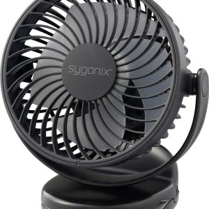 Sygonix Dmuchawa akumulatorowa 4 W czarny z akumulatorem Sygonix Dmuchawa akumulatorowa 4 W czarny z akumulatorem