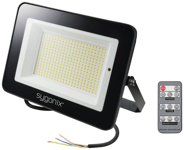 Sygonix SY-5995286 Zewnętrzna lampa punktowa LED z czujnikiem ruchu EEK: C (A – G) 100 W Kolor LED: biały