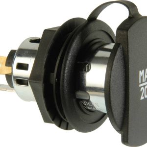 Gniazdo zapalniczki samochodowej ProCar 68140801, 12/24 V, 20 A Gniazdo zapalniczki samochodowej ProCar 68140801, 12/24 V, 20 A
