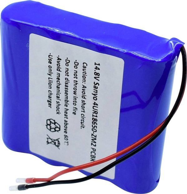 Sanyo 4/UR18650-ZM2 PCBK Akumulator specjalny 18650 Przewód Li-Ion 14.8 V 2420 mAh 1 szt.