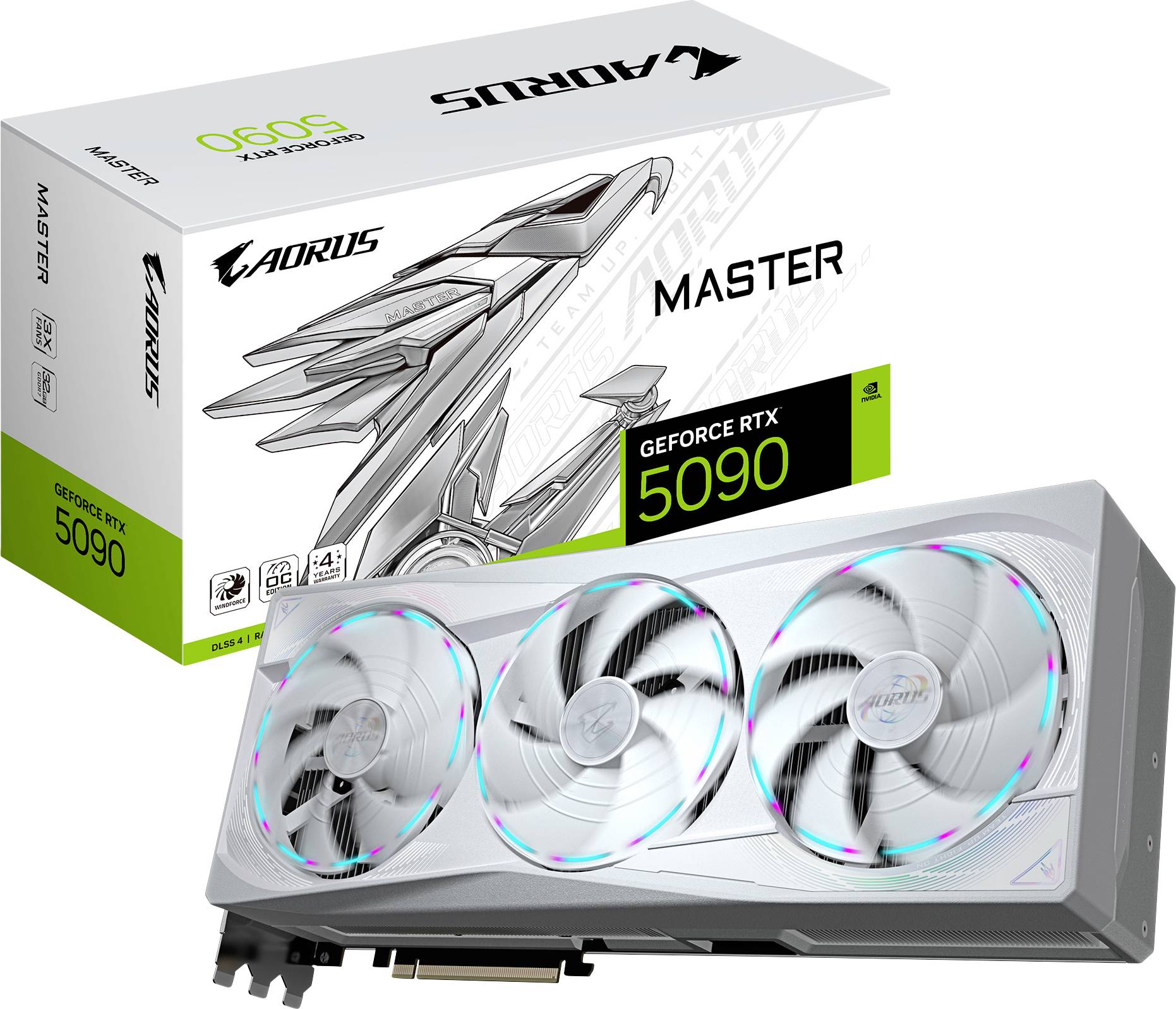 Gigabyte Karta graficzna Nvidia GeForce RTX 5090 GeForce RTX 5090 32 GB GDDR7 RAM PCIe x16 HDMI® 2.1, DisplayPort 2.1 - obrazek 1