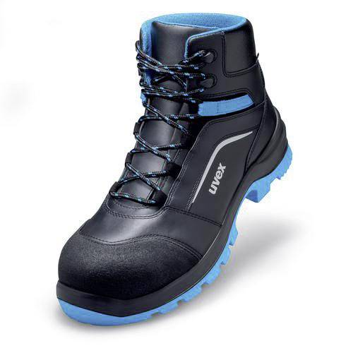 uvex 2 xenova® 9556244 ESD Buty ochronne S3 Rozmiar buta (EU): 44 czarny, niebieski 1 par(a)