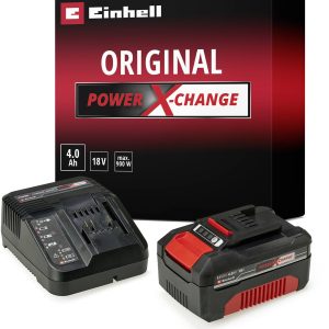 Einhell 4512042 Power X-Change PXC Starter Kit 18V 4Ah Ładowarka i akumulator do elektronarzędzi 18 V 4 Ah Li-Ion Einhell 4512042 Power X-Change PXC Starter Kit 18V 4Ah Ładowarka i akumulator do elektronarzędzi 18 V 4 Ah Li-Ion