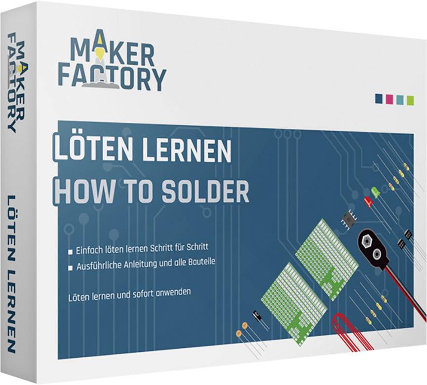Zestaw do nauki MAKERFACTORY 15055 Lutowanie Od 14 lat - obrazek 1