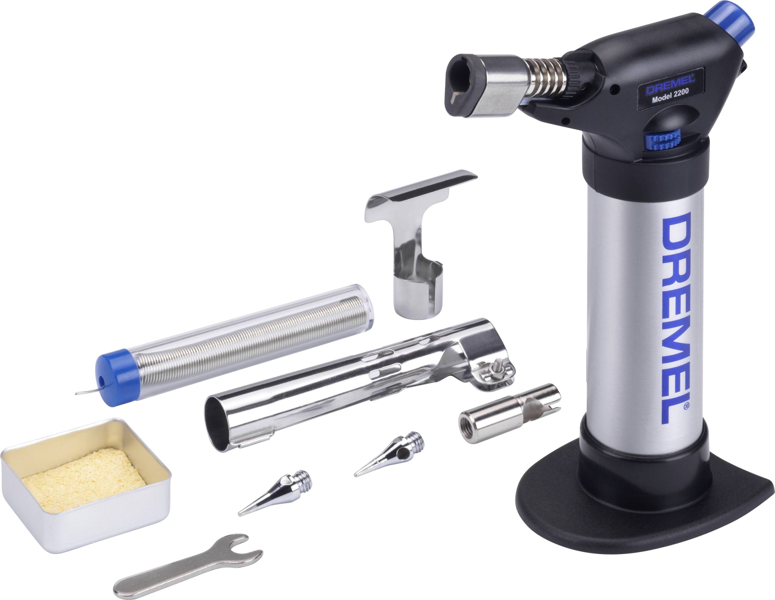 Zestaw lutownicy gazowej Dremel 2200-5 Versaflame 550 - 1200 °C - obrazek 1