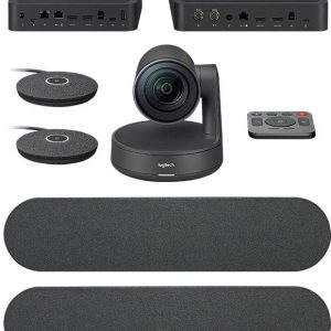Logitech Rally Plus Ultra-HD Modułowy system wideokonferencyjny 4K 3840 x 2160 Pixel stopka Logitech Rally Plus Ultra-HD Modułowy system wideokonferencyjny 4K 3840 x 2160 Pixel stopka