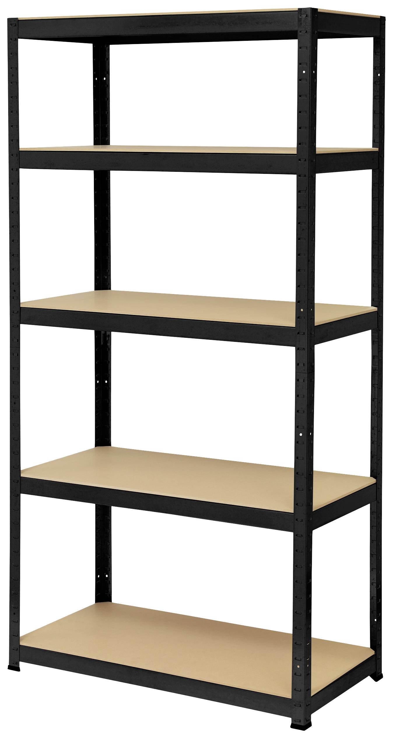 Regał warsztatowy, wzmocniony TOOLCRAFT, TO-8689791, metal, MDF, Maks. obciążenie: 1.325 t - obrazek 1