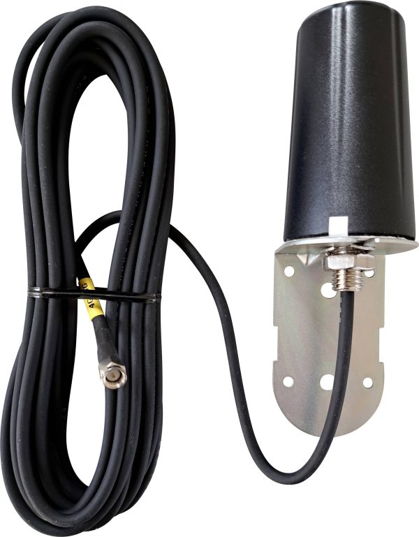 Antena okrągła, Antena masztowa/ścienna Wittenberg Antennen Poly-103547 5 G LTE Rundstrahlantenne 2 m Kabel SMA Stecker