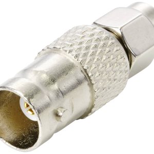 Adapter SMA TRU COMPONENTS TC-9903048 złącze męskie SMA – złącze żeńskie BNC 1 szt. Adapter SMA TRU COMPONENTS TC-9903048 złącze męskie SMA – złącze żeńskie BNC 1 szt.
