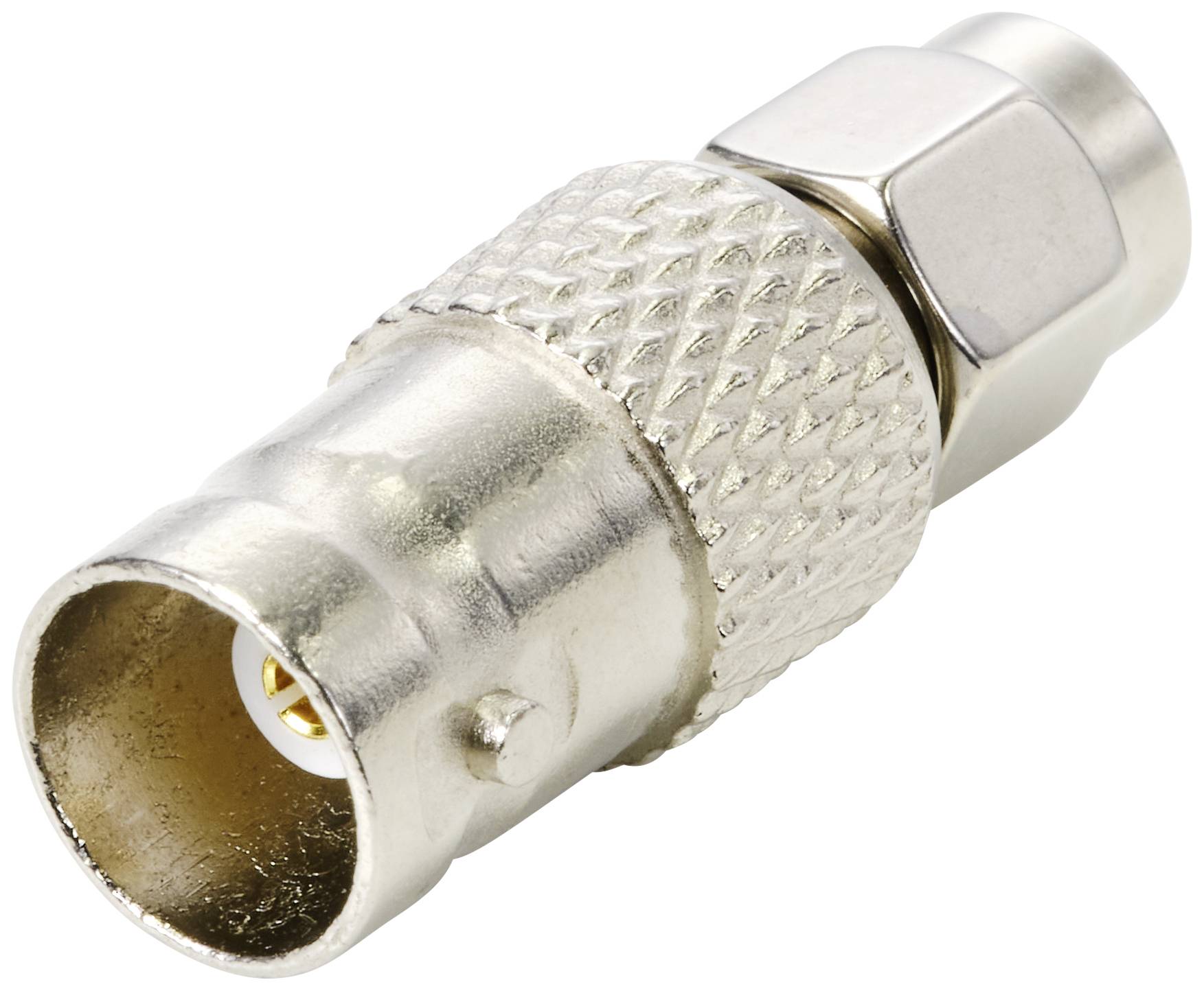 Adapter SMA TRU COMPONENTS TC-9903048 złącze męskie SMA - złącze żeńskie BNC 1 szt. - obrazek 1