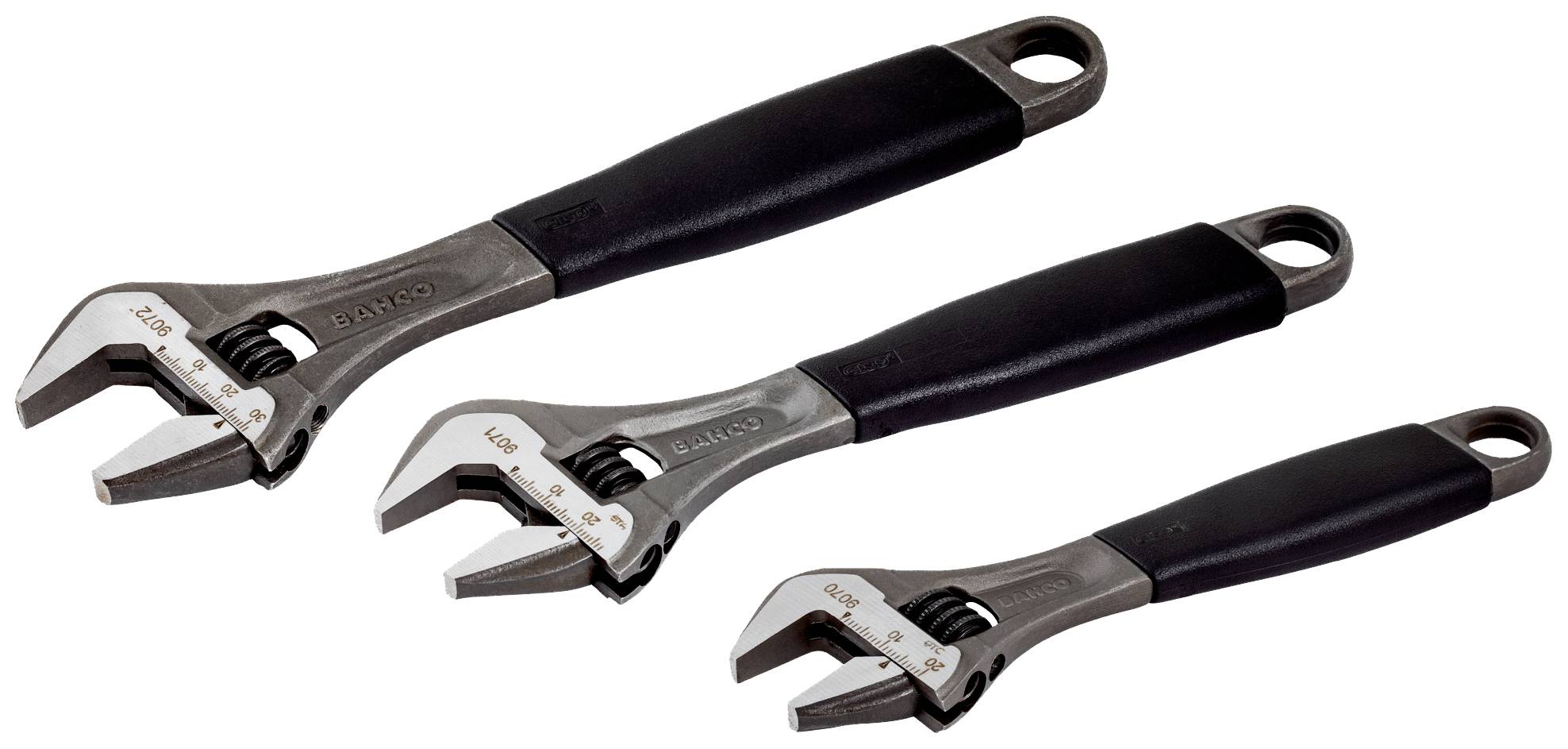 Bahco ADJUST 3-90 Zestaw kluczy regulowanych 3 szt. Rozmiar klucza (metryczny) (tylko do tytułu) 20 - 31 mm - obrazek 1