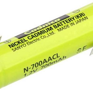 Akumulator specjalny Panasonic N-700AACL, NiCd, 700 mAh, 1.2 V, 1 szt. Akumulator specjalny Panasonic N-700AACL, NiCd, 700 mAh, 1.2 V, 1 szt.