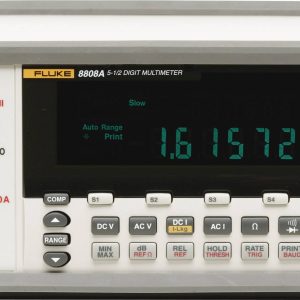 Fluke Calibration 8808A 240V Multimetr stołowy cyfrowy CAT I 1000 V, CAT II 600 V Wyświetlane liczby: 200000 Fluke Calibration 8808A 240V Multimetr stołowy cyfrowy CAT I 1000 V, CAT II 600 V Wyświetlane liczby: 200000