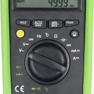 Multimetr Gossen Metrawatt METRALINE DM 62 M197A, CAT III 600 V, CAT IV 300 V, 0.1 mV – 1000 V, 0.01 mA – 10 A Multimetr Gossen Metrawatt METRALINE DM 62 M197A, CAT III 600 V, CAT IV 300 V, 0.1 mV – 1000 V, 0.01 mA – 10 A