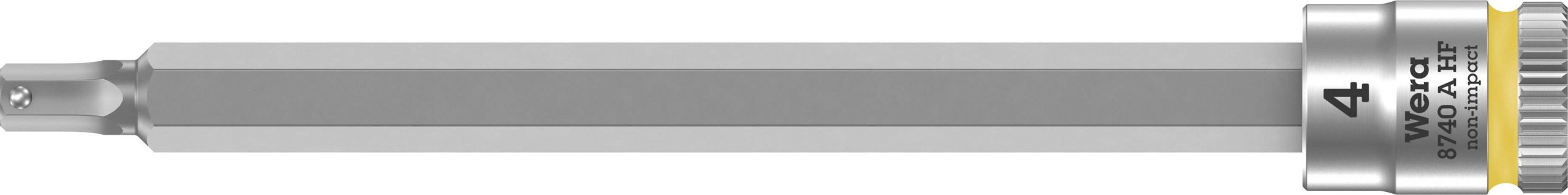 Nasadka 1/4" (6,3 mm) Wera 8740 A 05003334001 wewnętrzny sześciokąt 4 mm - obrazek 1