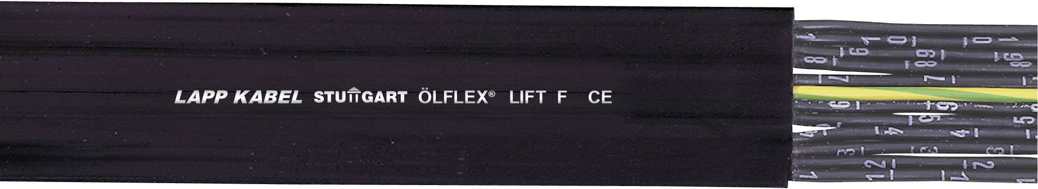 Przewód sterowniczy LAPP ÖLFLEX® LIFT F 42006/1, 12 G 1.5 mm², Produkty w metrach bieżących, czarny - obrazek 1