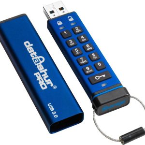 iStorage datAshur® PRO Pendrive USB 64 GB niebieski IS-FL-DA3-256-64 USB 3.2 Gen 1 iStorage datAshur® PRO Pendrive USB 64 GB niebieski IS-FL-DA3-256-64 USB 3.2 Gen 1