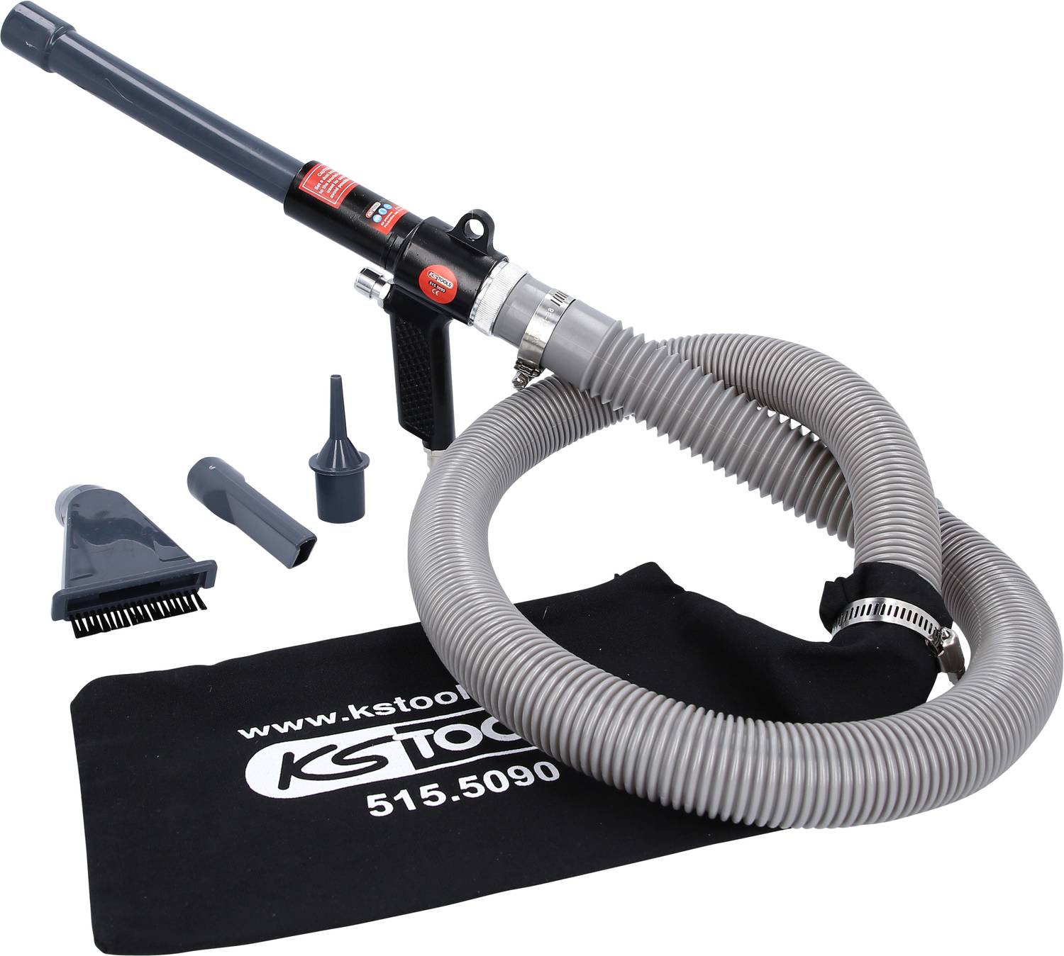 Pistolet do przedmuchiwania pneumatyczny KS Tools 515.5090 515.5090 6.3 bar - obrazek 1
