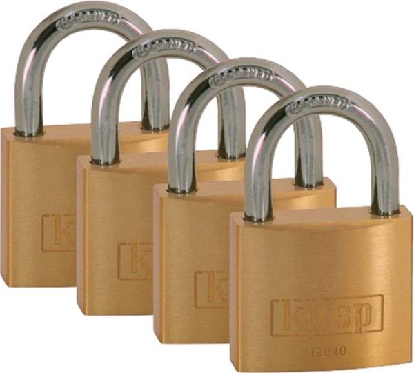 Kłódka Kasp K12040D4 40 mm z zamkiem kluczykowym