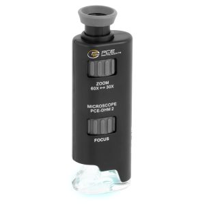 PCE Instruments PCE-DHM 2 Kamera mikroskopu jednookularowy 60 x światło odbite PCE Instruments PCE-DHM 2 Kamera mikroskopu jednookularowy 60 x światło odbite