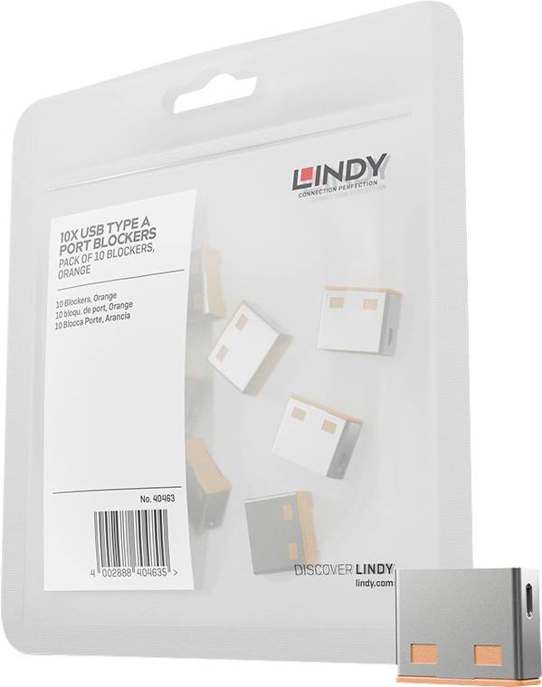 Blokada portu USB LINDY 40463 - obrazek 1