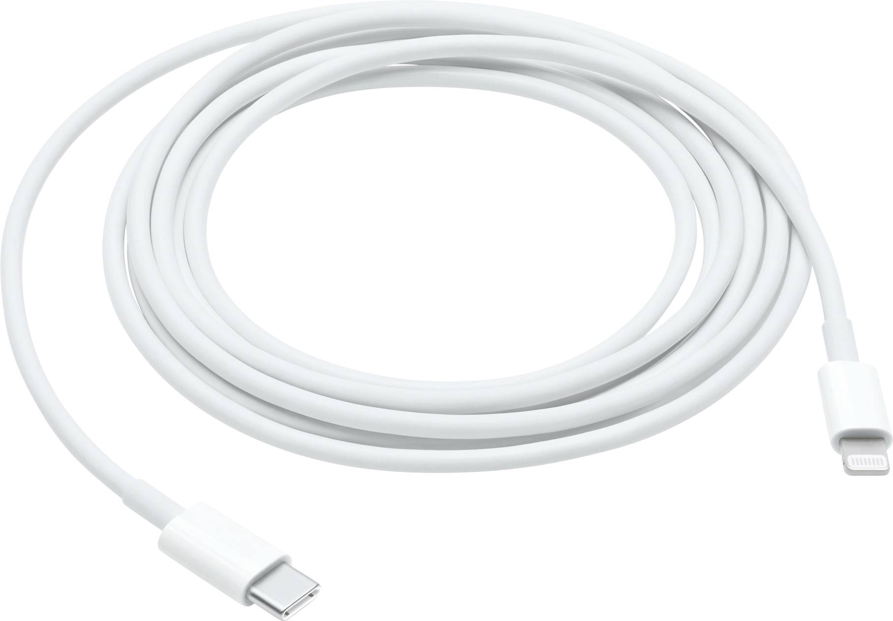 Apple Kabel USB USB 2.0 Złącze męskie USB-C®, Złącze męskie Lightning 2.00 m biały MW2R3ZM/A - obrazek 1