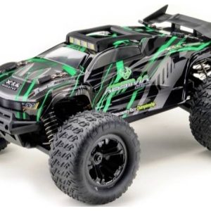 Absima Mini AT zielony, szary Szczotkowy 1:16 Model samochodu RC Elektryczny Truggy Napęd na wszystkie koła RtR 2,4 GHz