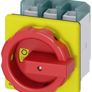 rozłącznik izolacyjny czerwony, żółty 3 styki 50 mm² 125 A 690 V/AC Siemens 3LD28040TK53 rozłącznik izolacyjny czerwony, żółty 3 styki 50 mm² 125 A 690 V/AC Siemens 3LD28040TK53