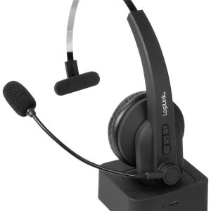 LogiLink BT0059 Słuchawki nauszne Bluetooth Mono czarny Telefon LogiLink BT0059 Słuchawki nauszne Bluetooth Mono czarny Telefon
