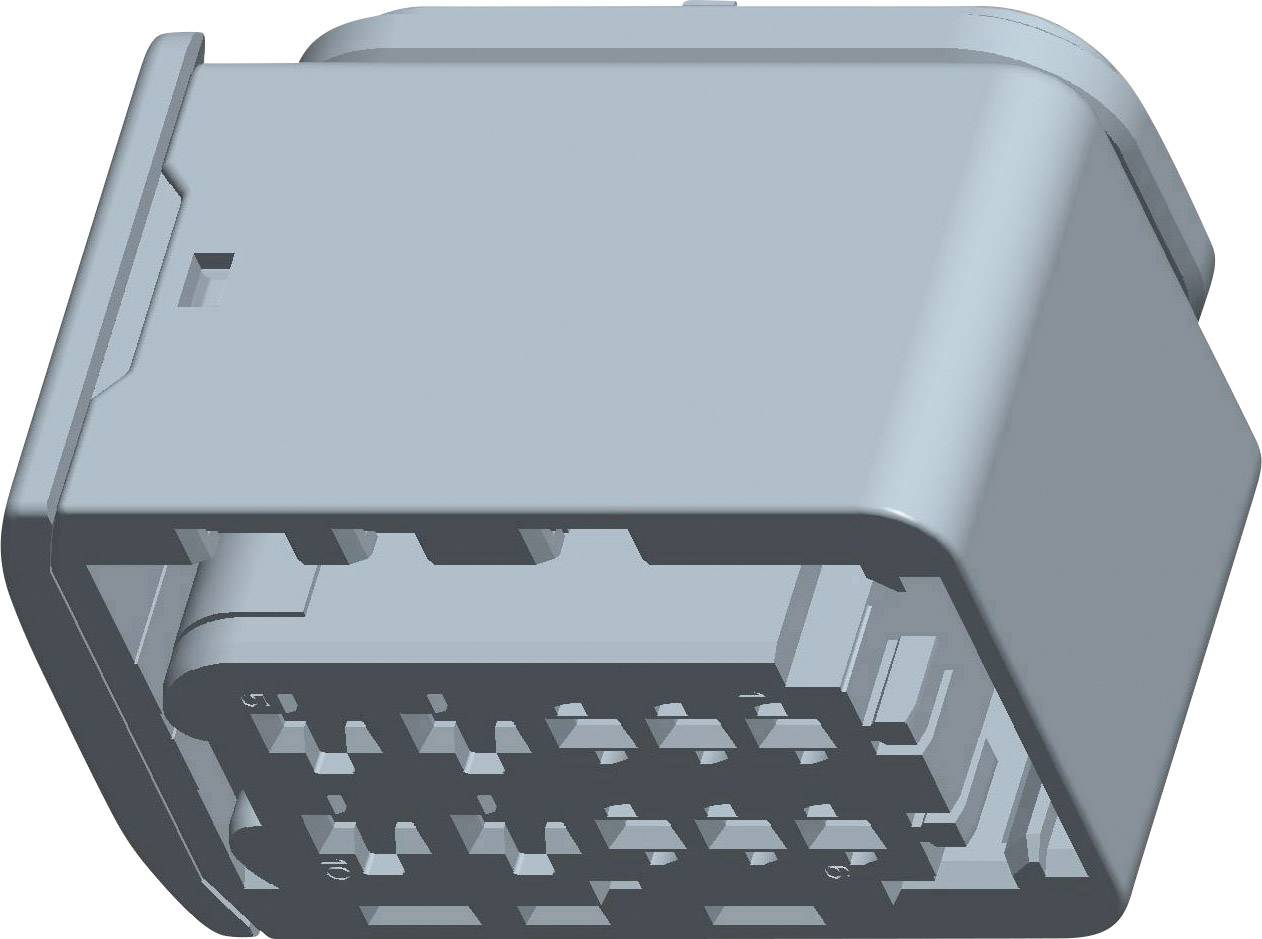 TE Connectivity Obudowa złącza pin żeńskiego na kabel HDSCS, MCP Ilość pinów 10 1-1564514-1 1 szt. - obrazek 1
