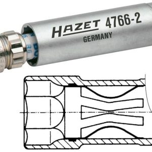 Hazet 4766-2 Klucz do świec zapłonowych Hazet 4766-2 Klucz do świec zapłonowych