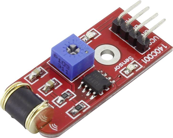 Iduino 1485302 Czujnik drgań Kompatybilność Arduino 1 szt. - obrazek 1