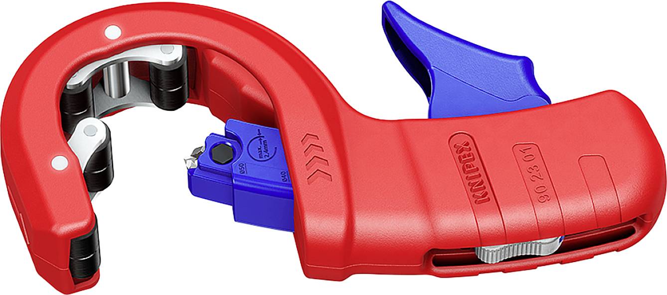 Knipex 90 23 01 BK Nożyce do rur z tworzywa sztucznego - obrazek 1