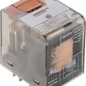 Miniaturowy przekaźnik TE Connectivity PT270730 230 V/AC 2 x zestyk przełączny 12 A Miniaturowy przekaźnik TE Connectivity PT270730 230 V/AC 2 x zestyk przełączny 12 A